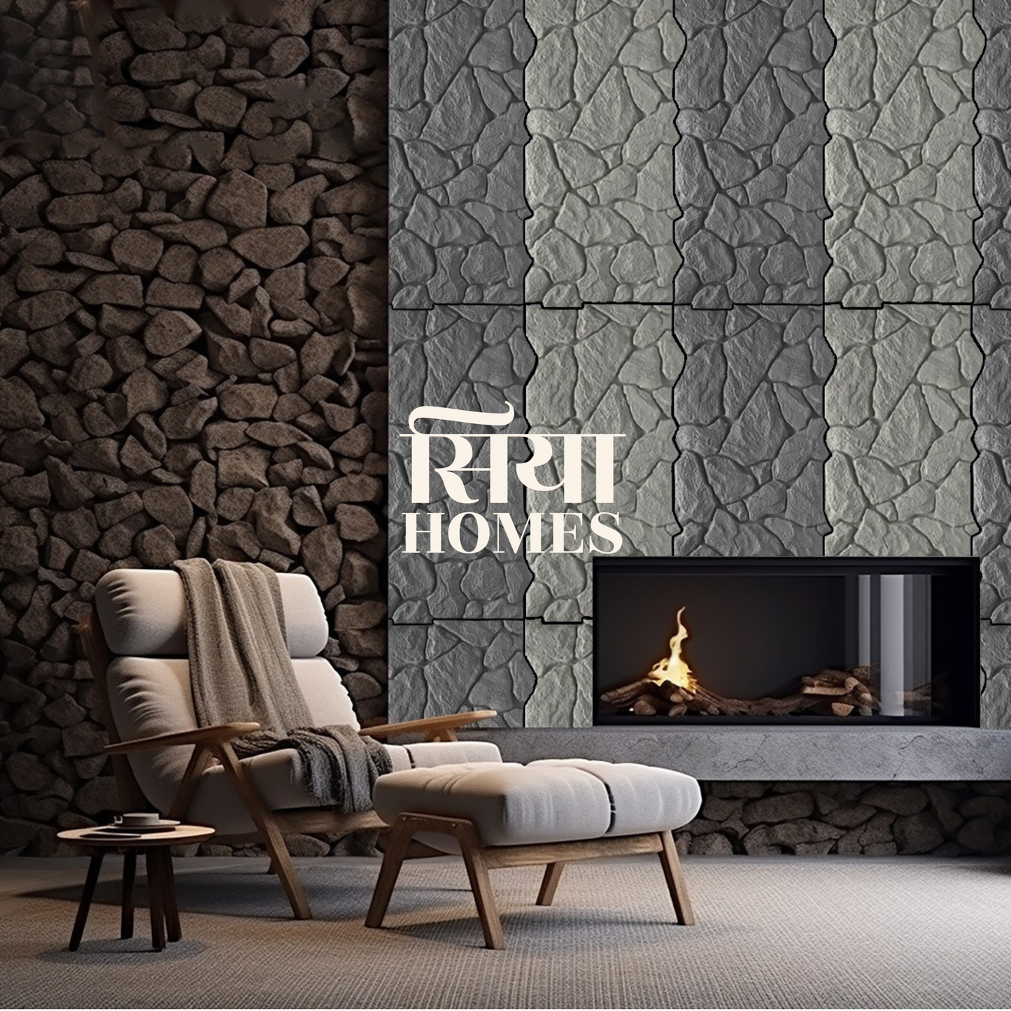 PU Natural Stone Panel 45 mm