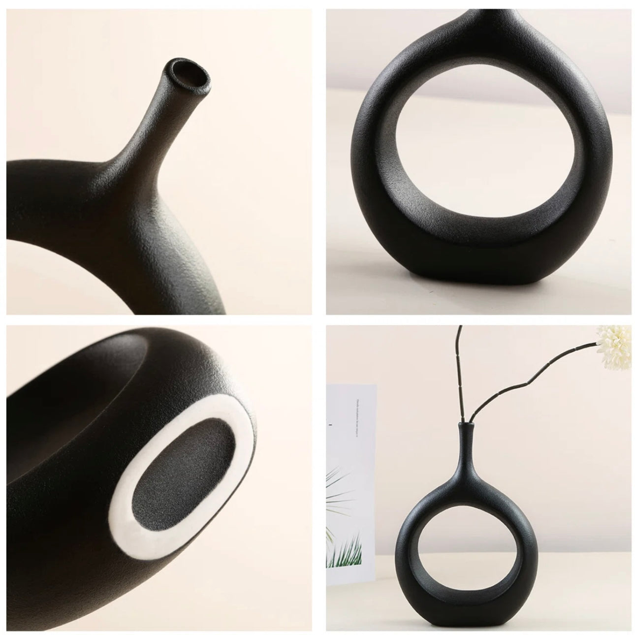 Oval Vases ( Set of 2 )