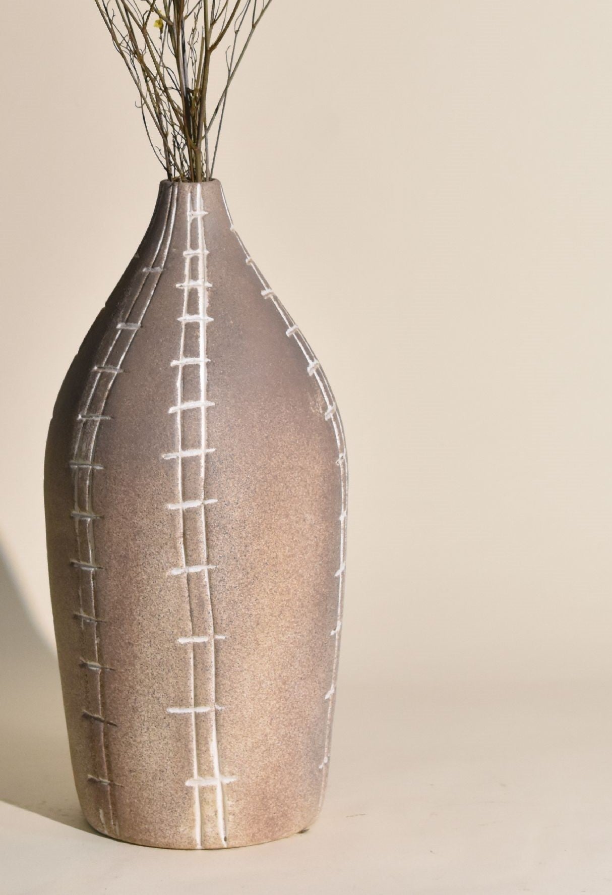 CEYA HOMES EARTH SOBHANA VASES 14" x 6"