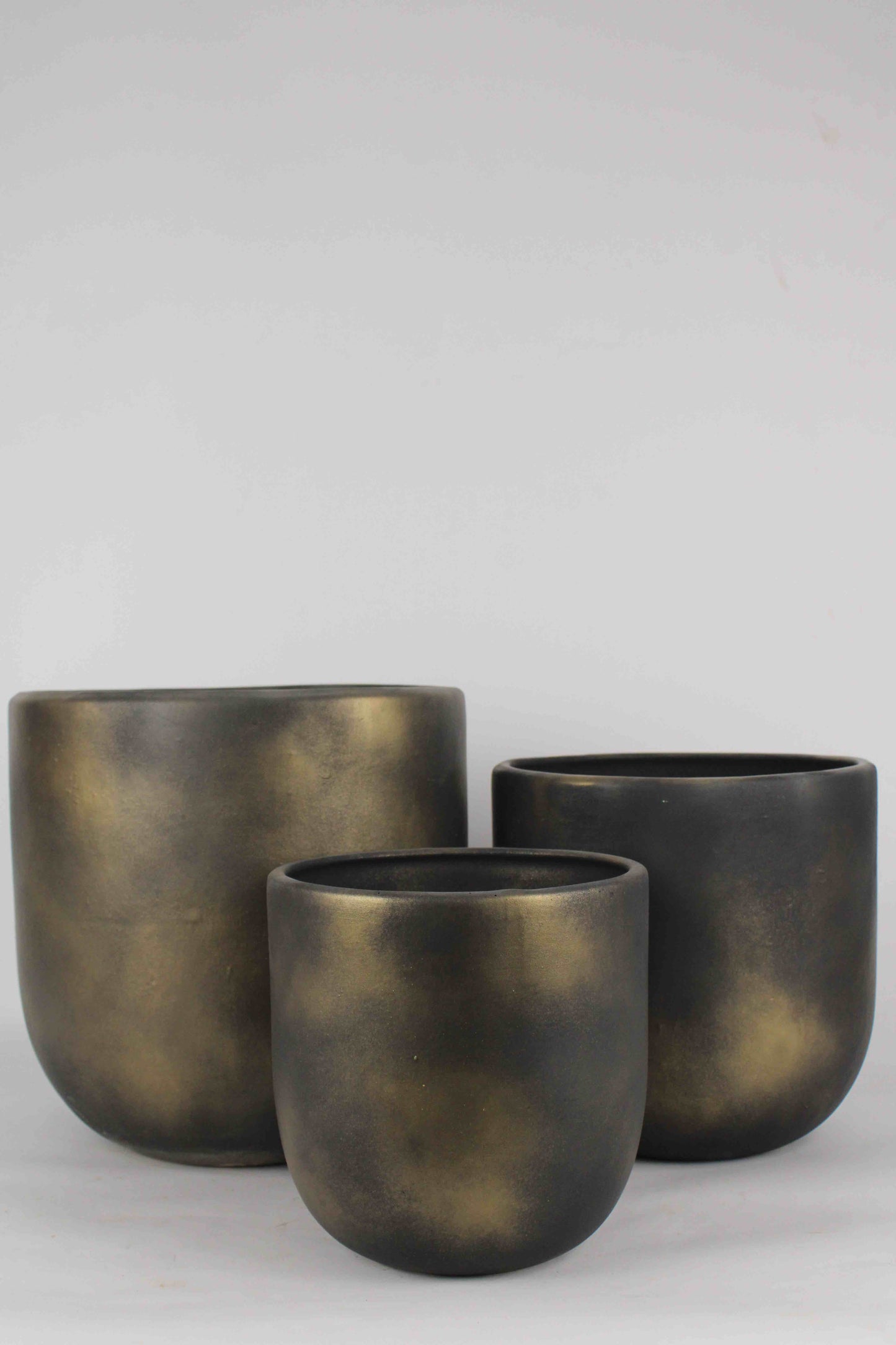 CEYA HOMES TRINI PLANTERS BROWN ( SET OF 3)