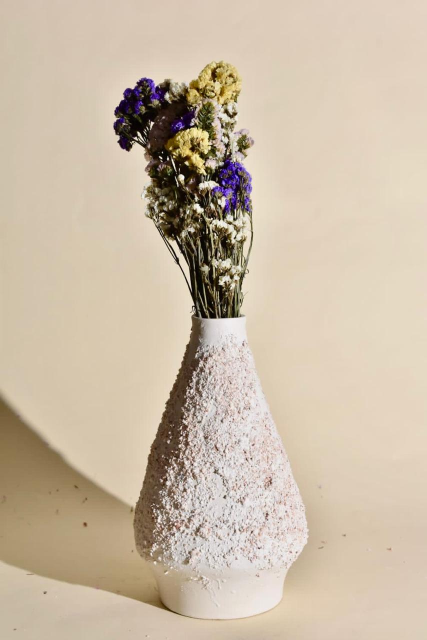 CEYA HOMES TEXTURED SVET VASES 12" x 7"