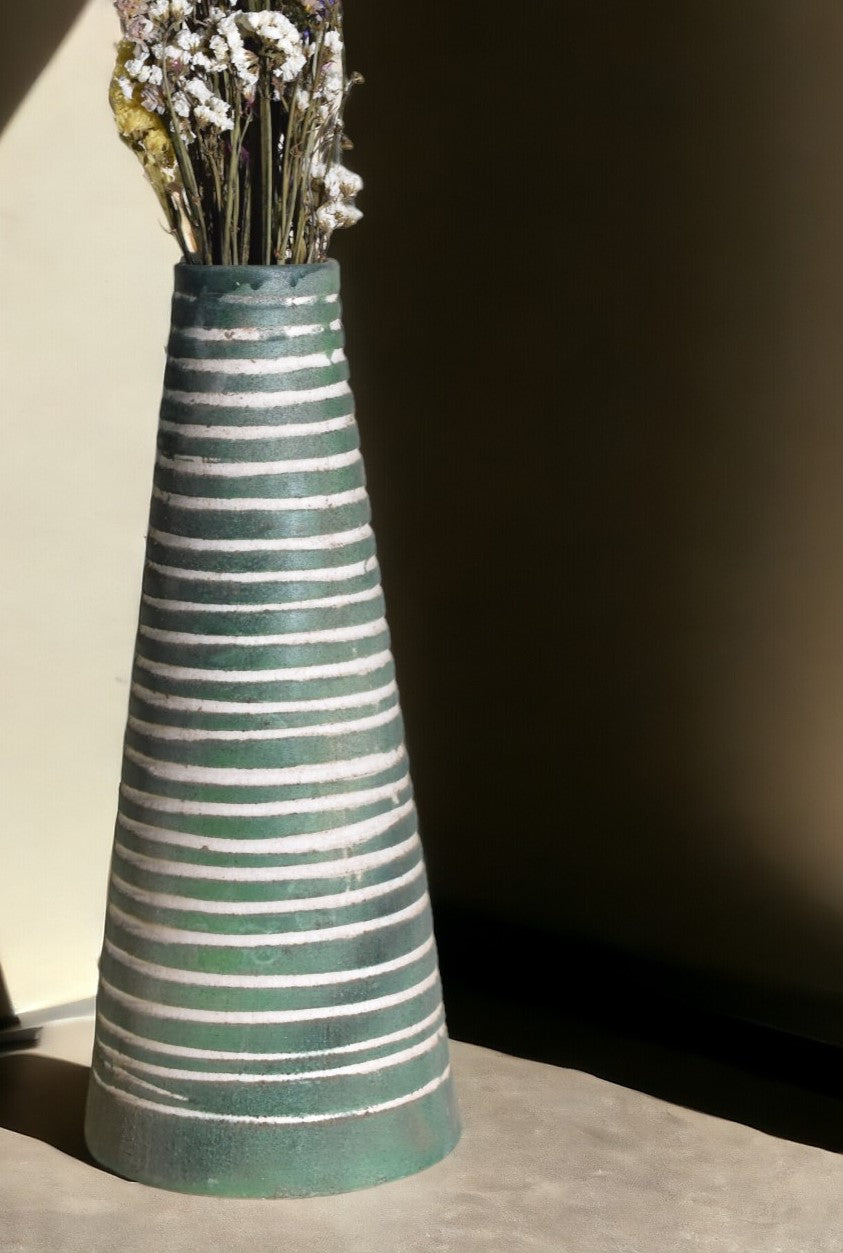 CEYA HOMES CHAKRA VASE 15.5" x 6"